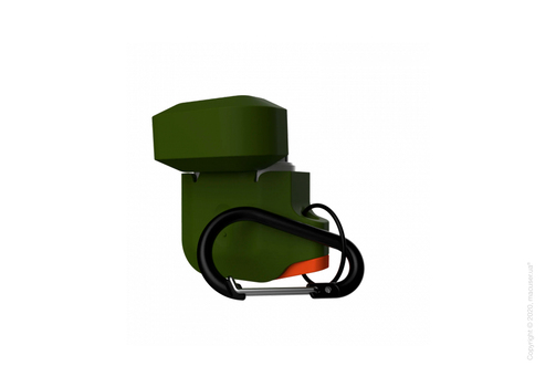 Чехол UAG Silicone для Airpods Olive Drab/Orange