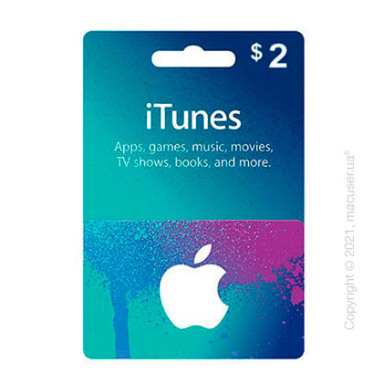 iTunes Gift Card $2