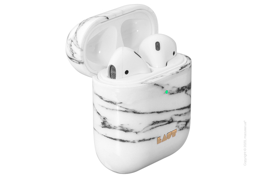 Чехол для наушников Laut HUEX ELEMENTS for AirPods Marble White