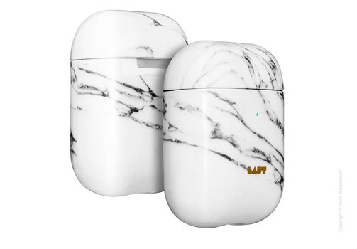 Чехол для наушников Laut HUEX ELEMENTS for AirPods Marble White