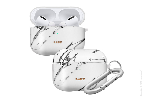 Чехол Laut HUEX ELEMENTS для AirPods Pro Marble White