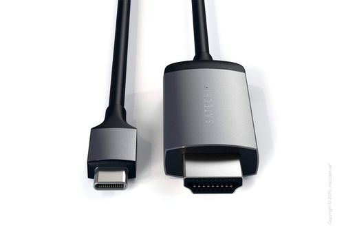 Кабель Satechi Type-C to 4K HDMI Cable Space Gray