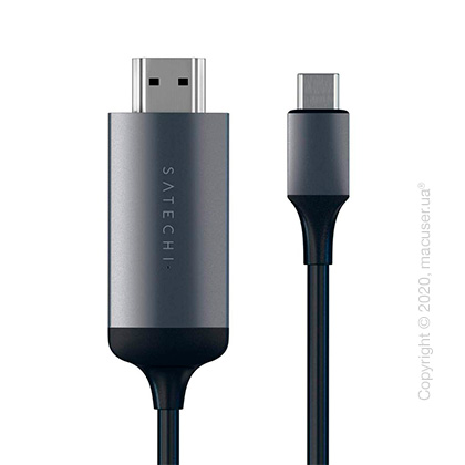 Кабель Satechi Type-C to 4K HDMI Cable Space Gray