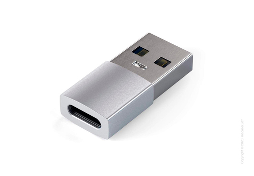 Адаптер Satechi Type-A to Type-C Adapter Silver