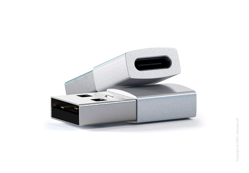 Адаптер Satechi Type-A to Type-C Adapter Silver