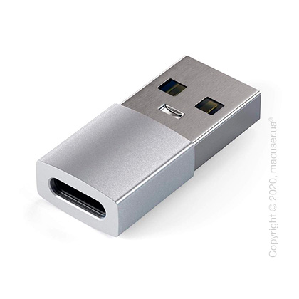 Адаптер Satechi Type-A to Type-C Adapter Silver