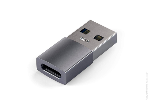 Адаптер Satechi Type-A to Type-C Adapter Space Gray