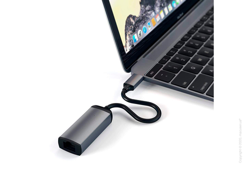Адаптер Satechi Type-C Ethernet Adapter Space Gray
