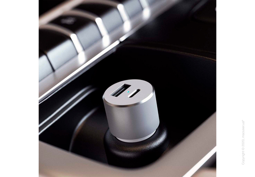 Автомобильное зарядное устройство Satechi 72W Type-C PD Car Charger Silver