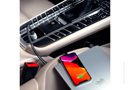 Автомобильное зарядное устройство Satechi 72W Type-C PD Car Charger Silver