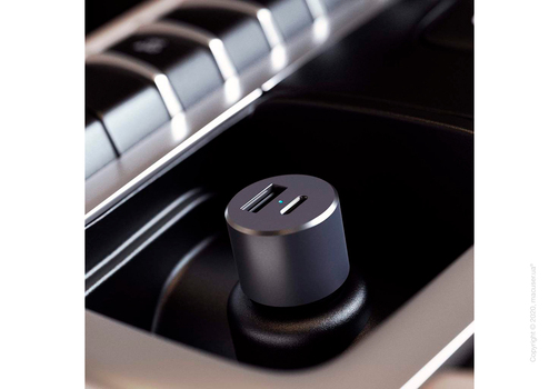 Автомобильное зарядное устройство Satechi 72W Type-C PD Car Charger Space Grey