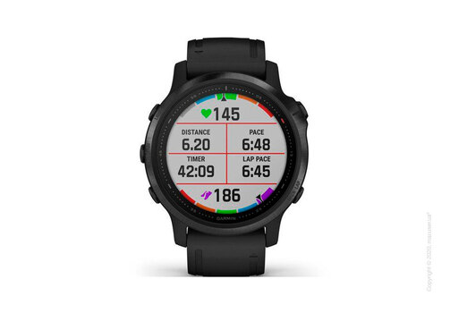 Спортивные часы Garmin Fenix 6S Black with Black Band