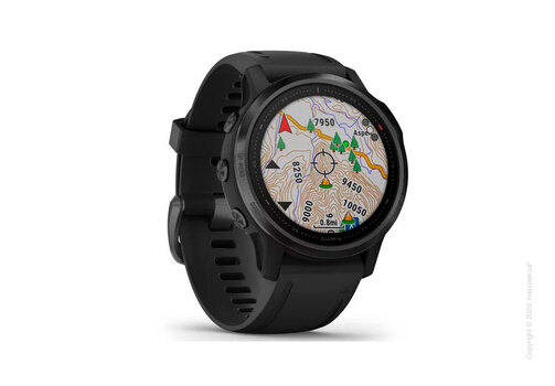 Спортивные часы Garmin Fenix 6S Black with Black Band