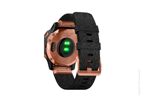 Спортивные часы Garmin Fenix 6S Rose Gold-tone with Heathered Black Nylon Band