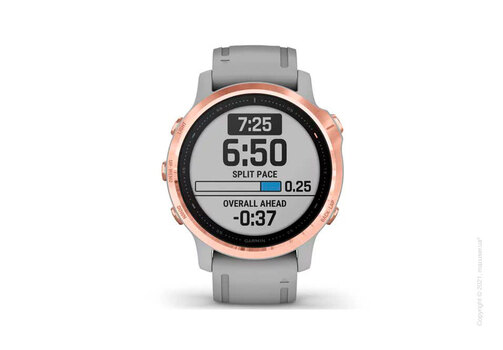 Спортивные часы Garmin Fenix 6S Rose Gold-tone with Powder Gray Band
