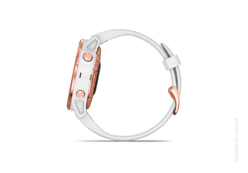 Спортивные часы Garmin Fenix 6S Rose Gold-tone with White Band