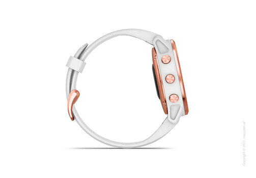 Спортивные часы Garmin Fenix 6S Rose Gold-tone with White Band
