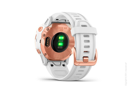Спортивные часы Garmin Fenix 6S Rose Gold-tone with White Band