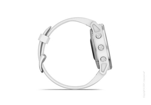 Спортивные часы Garmin Fenix 6S Silver with White Band