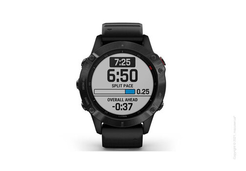 Спортивные часы Garmin Fenix 6 Black with Black Band