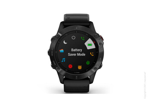 Спортивные часы Garmin Fenix 6 Black with Black Band