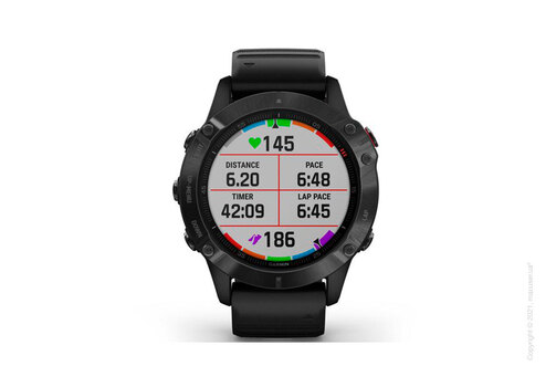 Спортивные часы Garmin Fenix 6 Black with Black Band