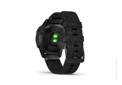 Спортивные часы Garmin Fenix 6 Black DLC with Heathered Black Nylon Band