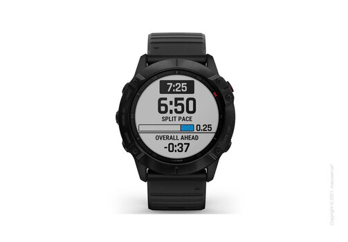 Спортивные часы Garmin Fenix 6X Black with Black Band