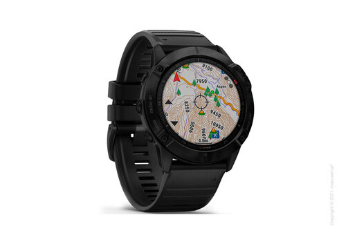 Спортивные часы Garmin Fenix 6X Black with Black Band