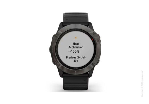 Спортивные часы Garmin Fenix 6X Carbon Gray DLC with Black Band