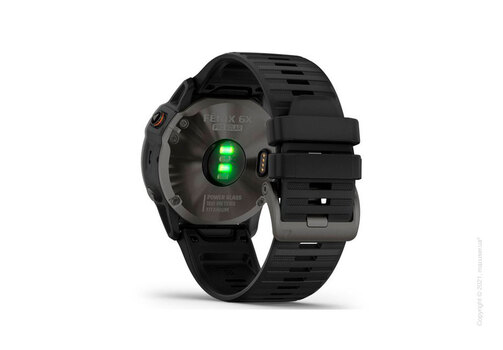 Спортивные часы Garmin Fenix 6X Pro Solar Titanium Carbon Gray DLC