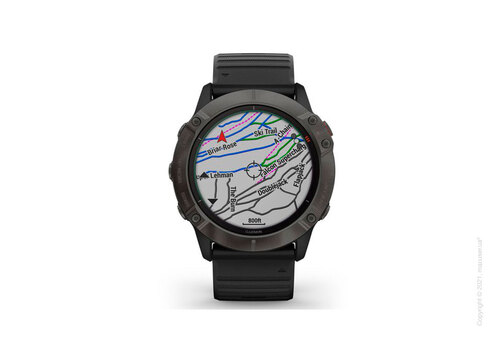 Спортивные часы Garmin Fenix 6X Pro Solar Titanium Carbon Gray DLC
