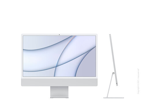 Apple iMac 24'' M1 Silver 2021
