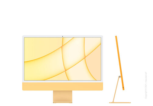 Apple iMac 24'' M1 Yellow 2021 (Z12S)