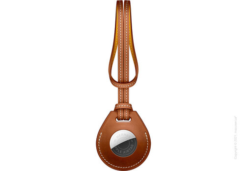 AirTag Hermès Bag Charm Fauve