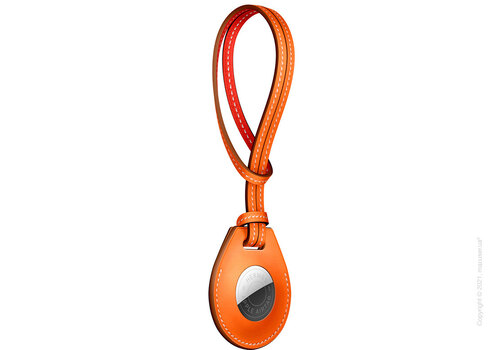 AirTag Hermès Bag Charm Orange