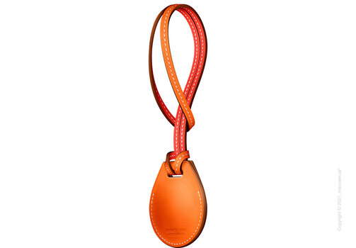 AirTag Hermès Bag Charm Orange