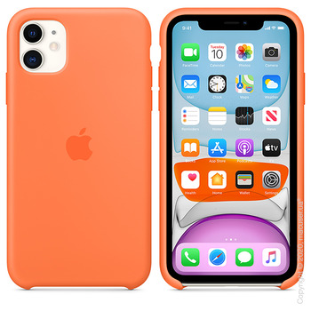 Чехол Apple iPhone 11 Silicone Case Vitamin C Copy