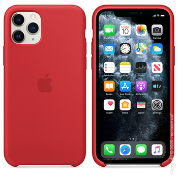 Чехол iPhone 11 Pro Silicone Case, (Product) Red