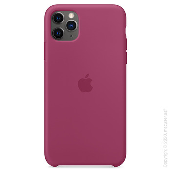 Чехол iPhone 11 Pro Max Silicone Case, Pomegranate