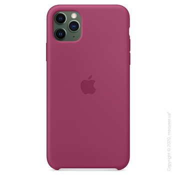 Чехол iPhone 11 Pro Max Silicone Case, Pomegranate