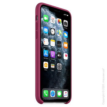 Чехол iPhone 11 Pro Max Silicone Case, Pomegranate