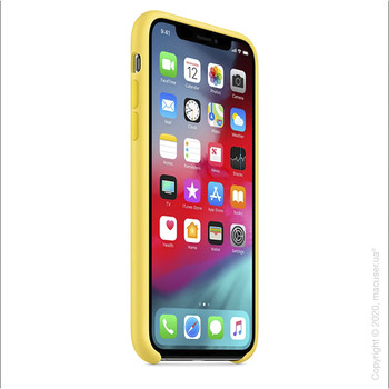 Чехол iPhone Xr Silicone Case, Canary Yellow Copy