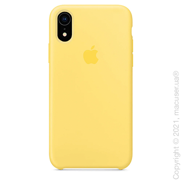 Чехол iPhone Xr Silicone Case, Canary Yellow Copy