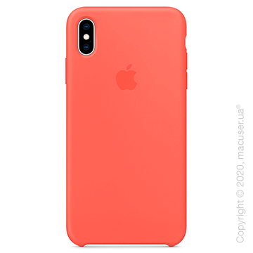 Чехол iPhone Xs Silicone Case, Nectarine Copy