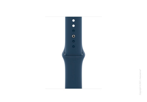 Спортивный ремешок Apple 41mm Abyss Blue Sport Band - S/M & M/L