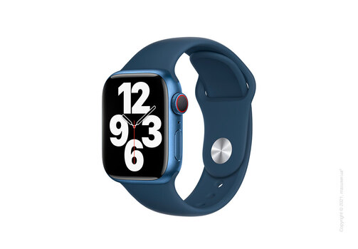 Спортивный ремешок Apple 41mm Abyss Blue Sport Band - S/M & M/L