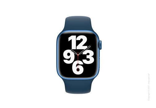 Спортивный ремешок Apple 41mm Abyss Blue Sport Band - S/M & M/L