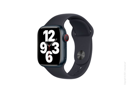 Спортивный ремешок Apple 41mm Midnight Sport Band - S/M & M/L