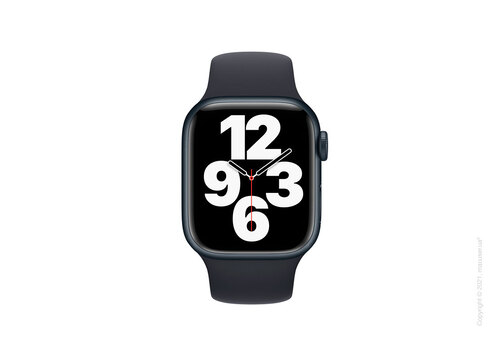 Спортивный ремешок Apple 41mm Midnight Sport Band - S/M & M/L